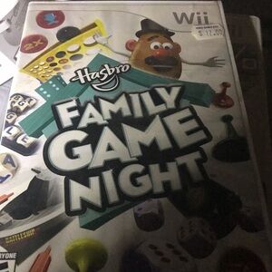 Hasbro Family Game Night Wii Game Teal